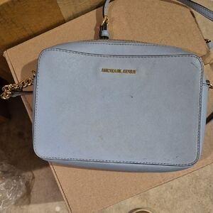 Michael Kors Sky Blue Crossbody Bag